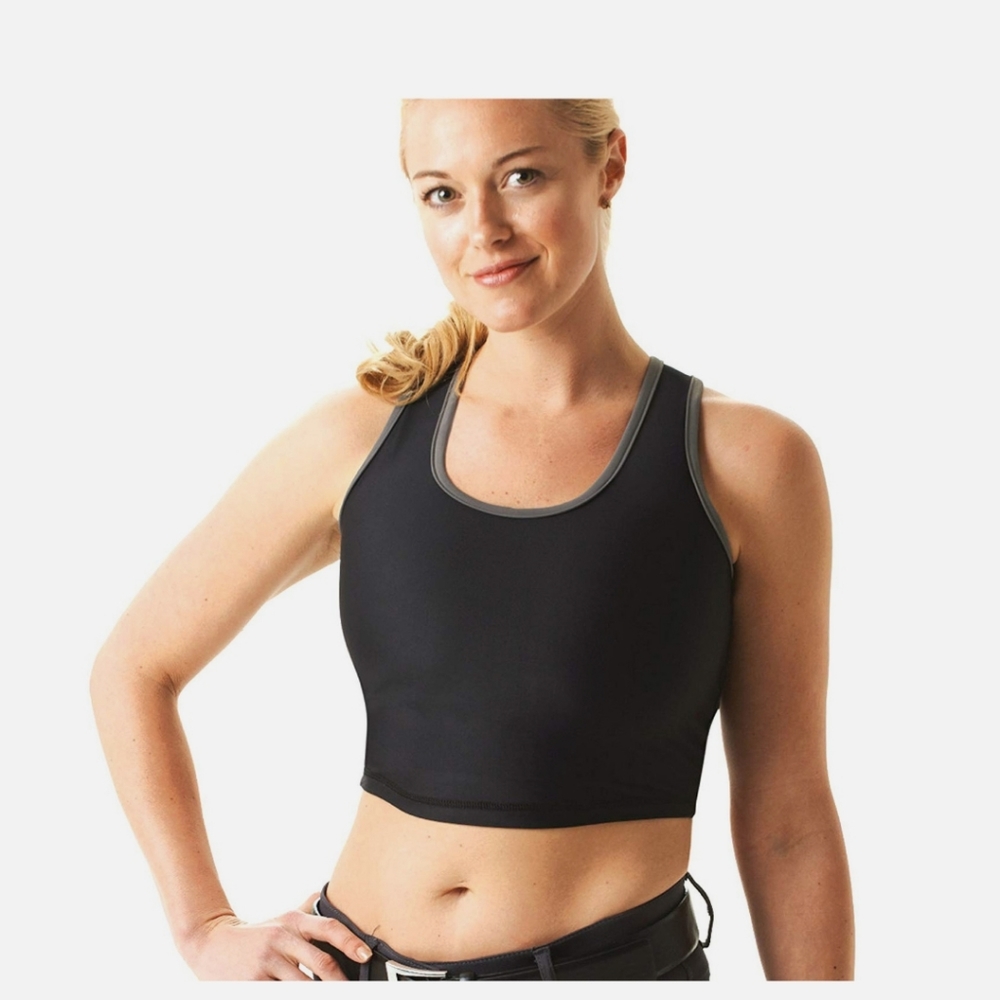 Cheata Trotter Equestrian Super Support Bra Size xxl Black